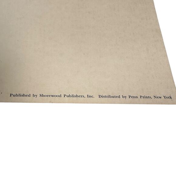 Vtg Berthe Morisot Young Woman Dreaming Portrait Study of Jeanne Pontillon Print - Picture 6 of 9